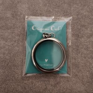 Origami Owl Large Silver Living Locket Twist Base